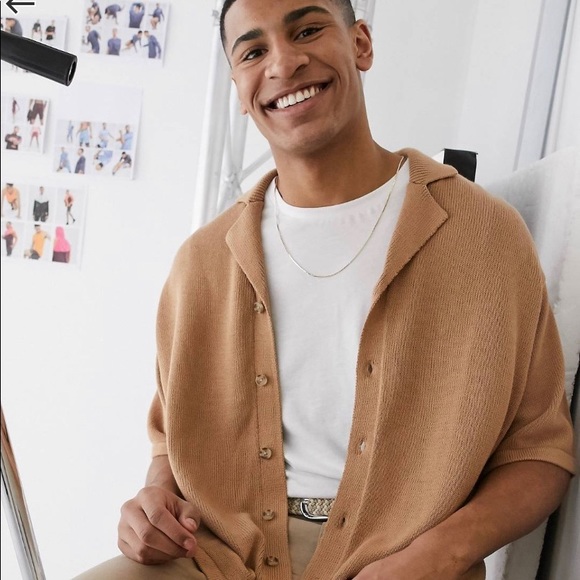 weekday flame jacquard sweater asos